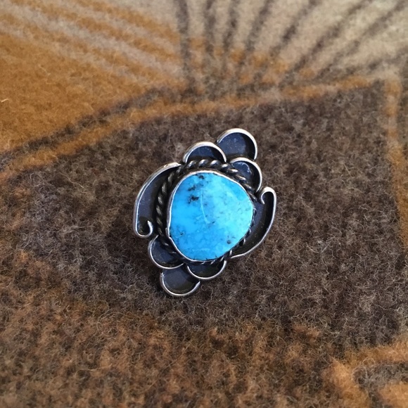 💙Old Pawn Turquoise Ring💙 - Picture 3 of 8